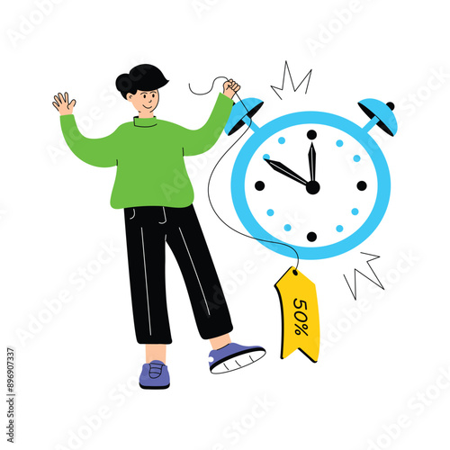 Modern design vector illustration of sale offer