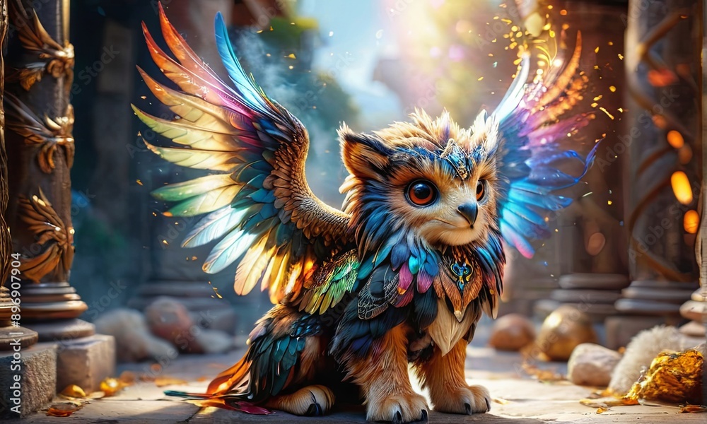 Rainbow Guardian Griffin Rainbow Guardian Griffin
