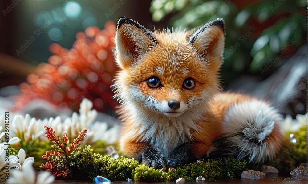 Fototapeta premium Mystical Fox