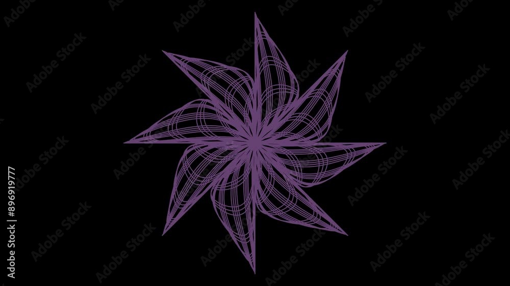 Rosa Morada Animación Rosa Morada Animación