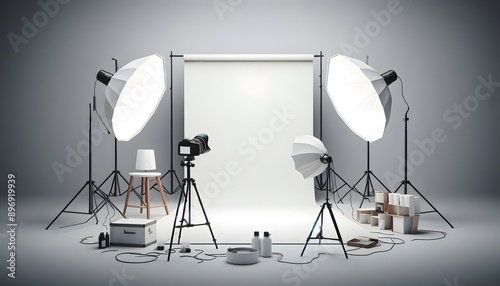 Professional photo studio photo