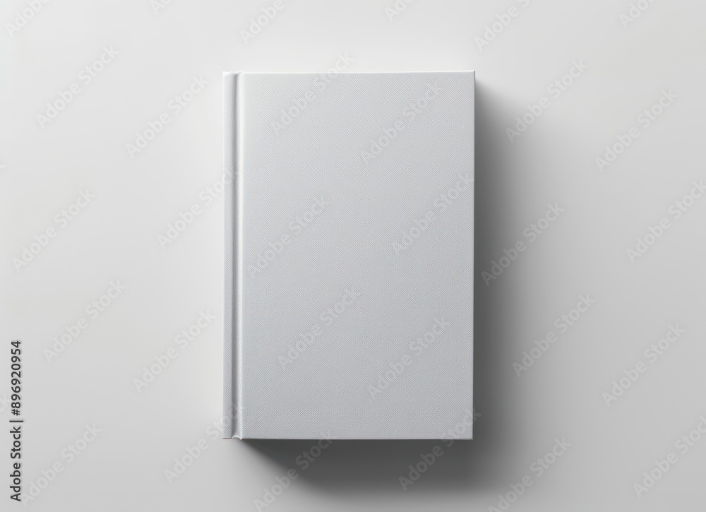 Minimalist White Hardcover Book Minimalist White Hardcover Book