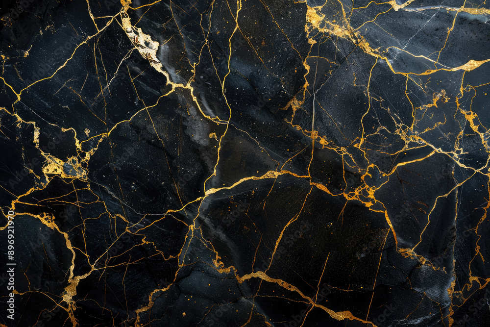 Black and yellow marble texture. Created with Ai Black and yellow marble texture. Created with Ai