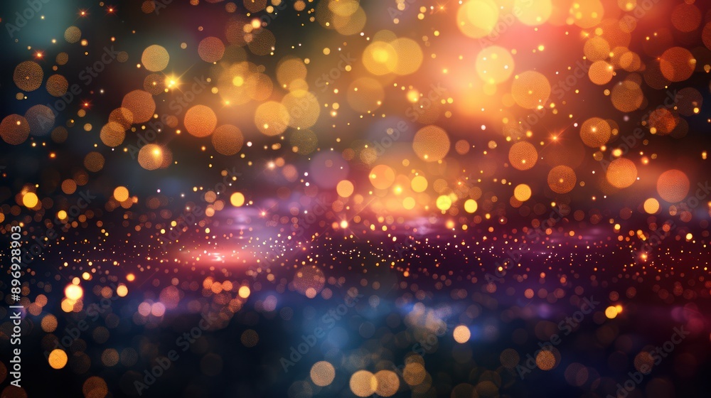 Vibrant Bokeh Lights Abstract Background Vibrant Bokeh Lights Abstract Background