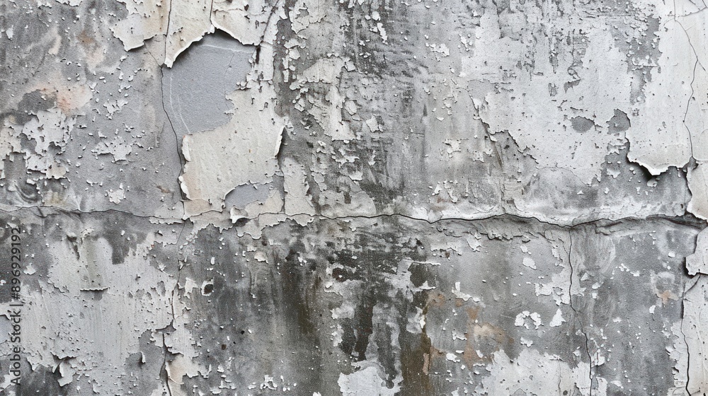 Weathered Concrete Wall with Peeling Paint Weathered Concrete Wall with Peeling Paint