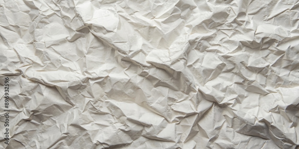 Close-up shot of crumpled white paper with a rough texture, paper, texture, crumpled, white, close-up, background, surface Close-up shot of crumpled white paper with a rough texture, paper, texture, crumpled, white, close-up, background, surface