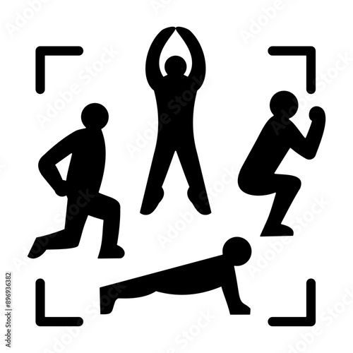 Circuit Training Icon