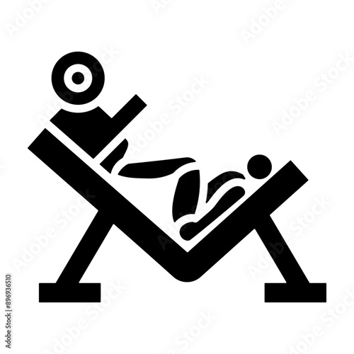 Leg Press Icon