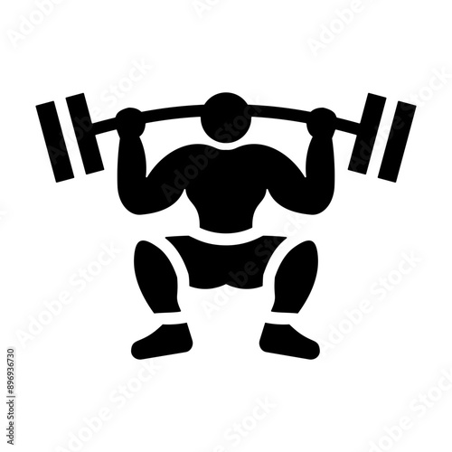 Powerlifting Icon