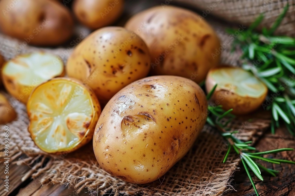 Introducing fresh. Natural. And healthy organic potatoes. A versatile ingredient for cooking delicious meals. these golden brown root vegetables are packed with essential vitamins. Minerals. Fiber Introducing fresh. Natural. And healthy organic potatoes. A versatile ingredient for cooking delicious meals. these golden brown root vegetables are packed with essential vitamins. Minerals. Fiber