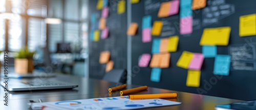 Wallpaper Mural Modern Office Team in Collaborative Project Planning Session Utilizing Digital Tools and Whiteboards Torontodigital.ca