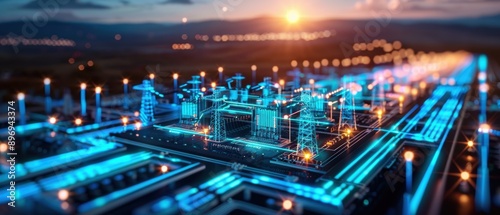 Futuristic Digital Twins of Advanced Electricity Networks for Smart Energy Management