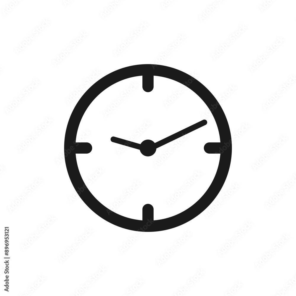 Wall Clock Vector Illustration Wall Clock Vector Illustration