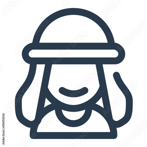 Bedouin People in the Desert