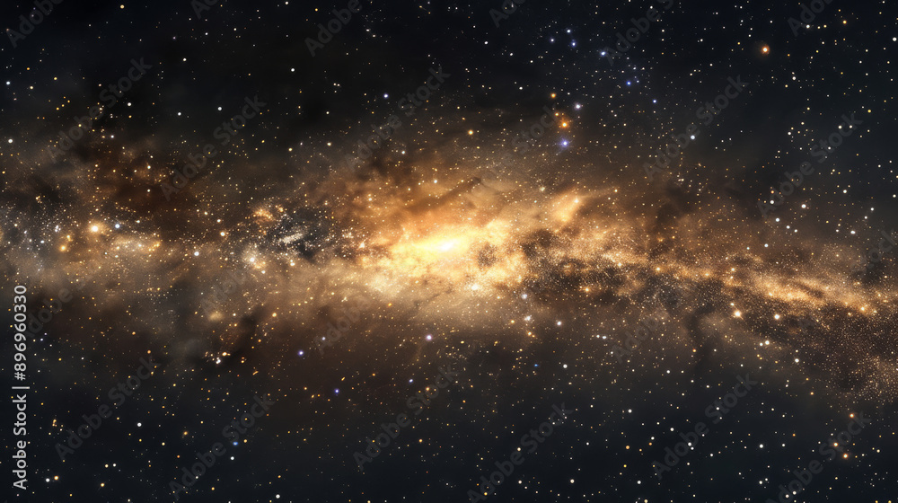 The dark sky is filled with twinkling stars that make up the vast galaxy. The dark sky is filled with twinkling stars that make up the vast galaxy.
