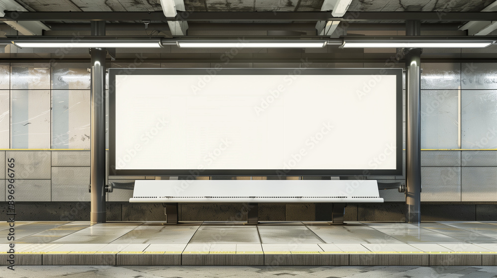 billboard and copy space on white screen billboard and copy space on white screen