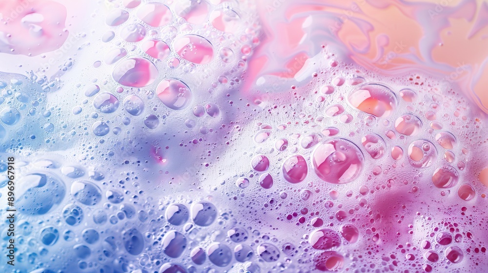 Soap foam and bubbles background Soap foam and bubbles background