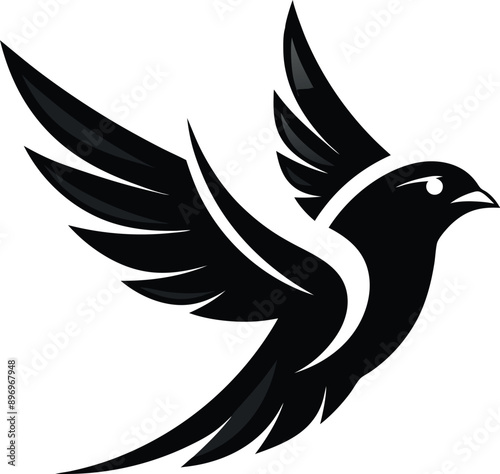 wanderfull flybird heat Vector logo  photo