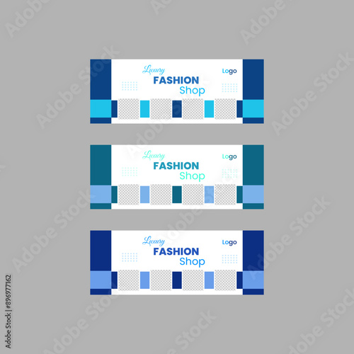 Fashion face book cover design