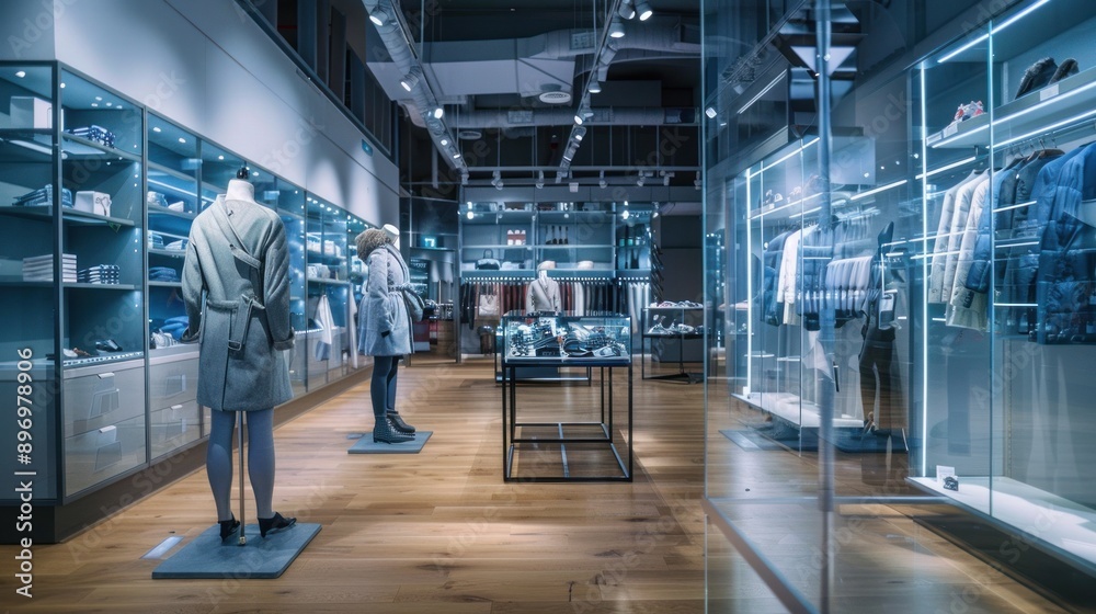 Modern Clothing Store Interior Modern Clothing Store Interior