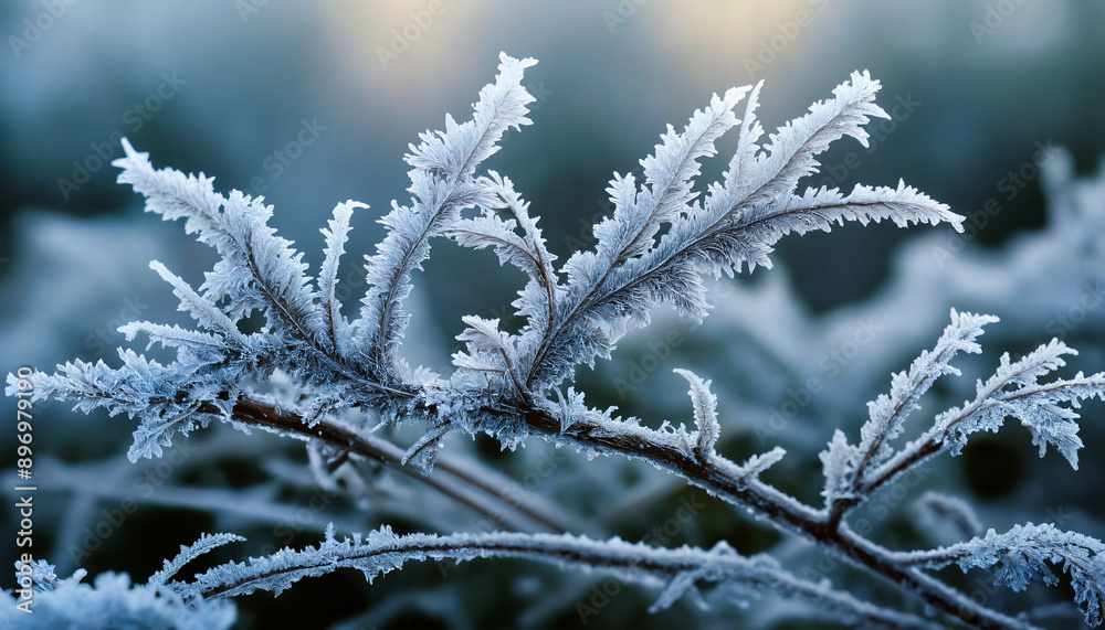 Frost-Kissed Jungle Nature's Frozen Canvas Frost-Kissed Jungle Nature's Frozen Canvas