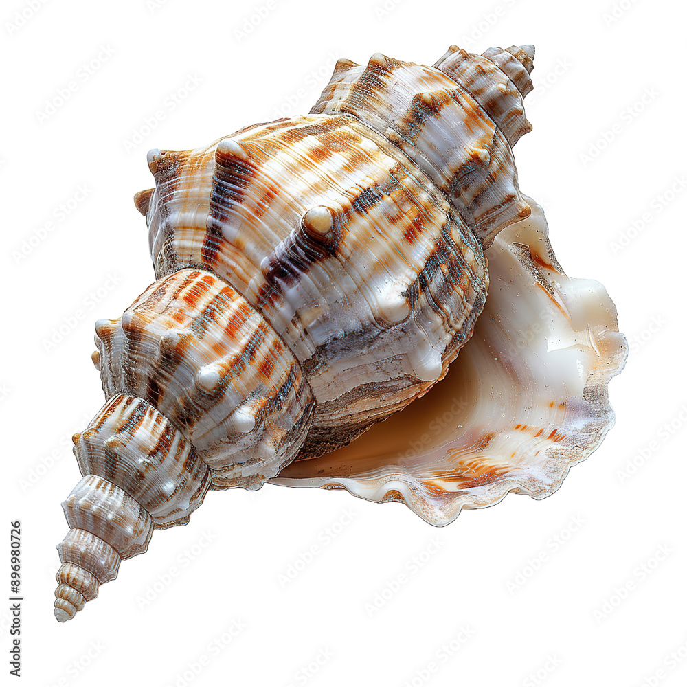 Obraz premium a shell on isolated transparent background