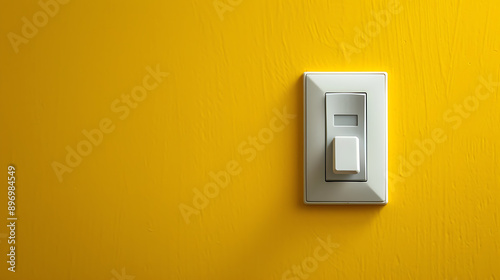Power switch, wallpaper, a physical symbol that represents control or initiation of action. © DrPhatPhaw