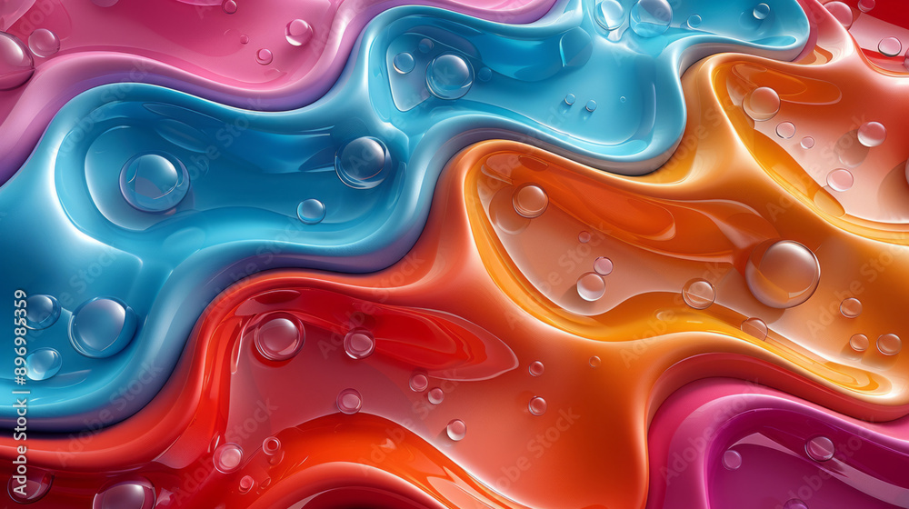 Abstract organic shapes and bubbles on a background. Abstract organic shapes and bubbles on a background.