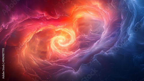 Wallpaper Mural Abstract Swirling Nebula Torontodigital.ca