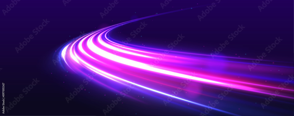 High speed road in night time abstraction. Sport car is made of polygons, lines and connected dots. Big data traffic visualization, dynamic high speed data streaming traffic.
High speed road in night time abstraction. Sport car is made of polygons, lines and connected dots. Big data traffic visualization, dynamic high speed data streaming traffic.