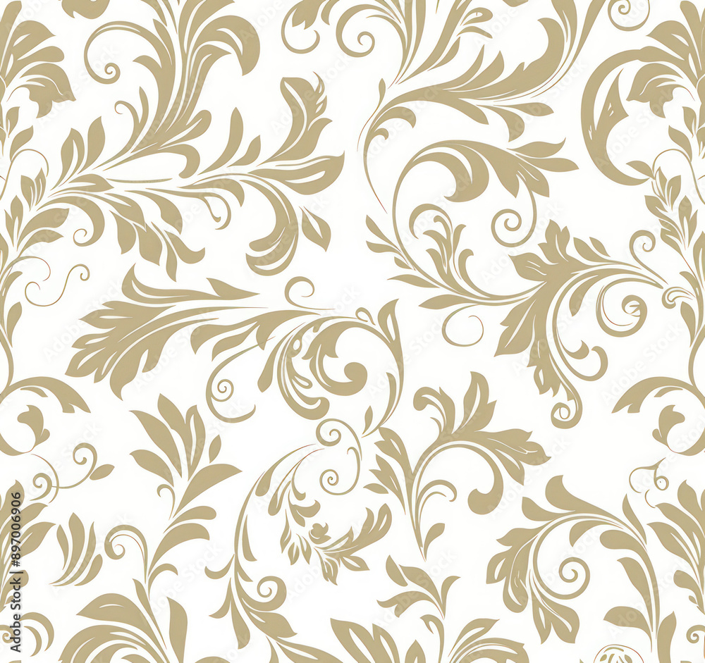 A seamless pattern of abstract on a white background A seamless pattern of abstract on a white background