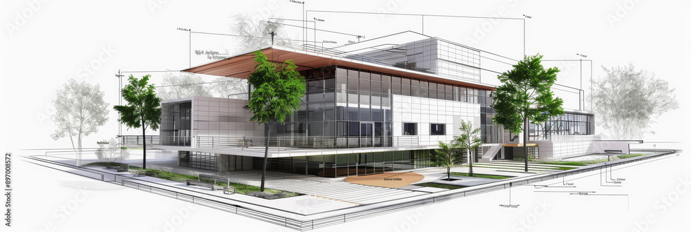 World Architecture Day, architect. A three-dimensional model of a building, an apartment building. the project of the building. the layout of the house World Architecture Day, architect. A three-dimensional model of a building, an apartment building. the project of the building. the layout of the house
