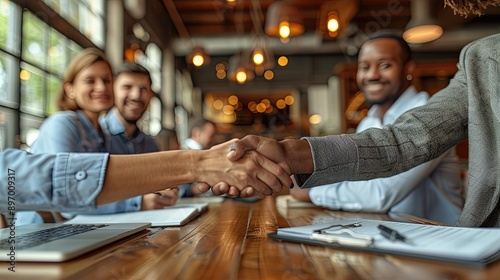 group of business people