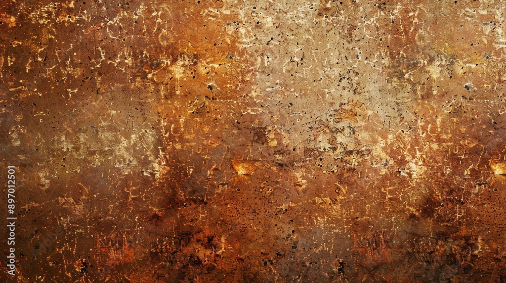 Rusty Texture Depicts the Concept of Time Rusty Texture Depicts the Concept of Time