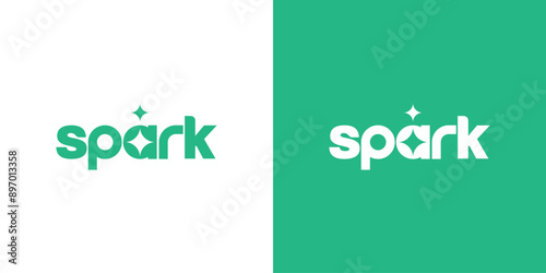 spark logo design unique