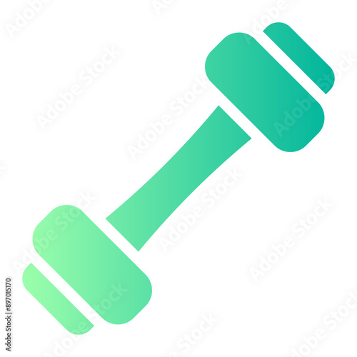 dumbbell gradient icon