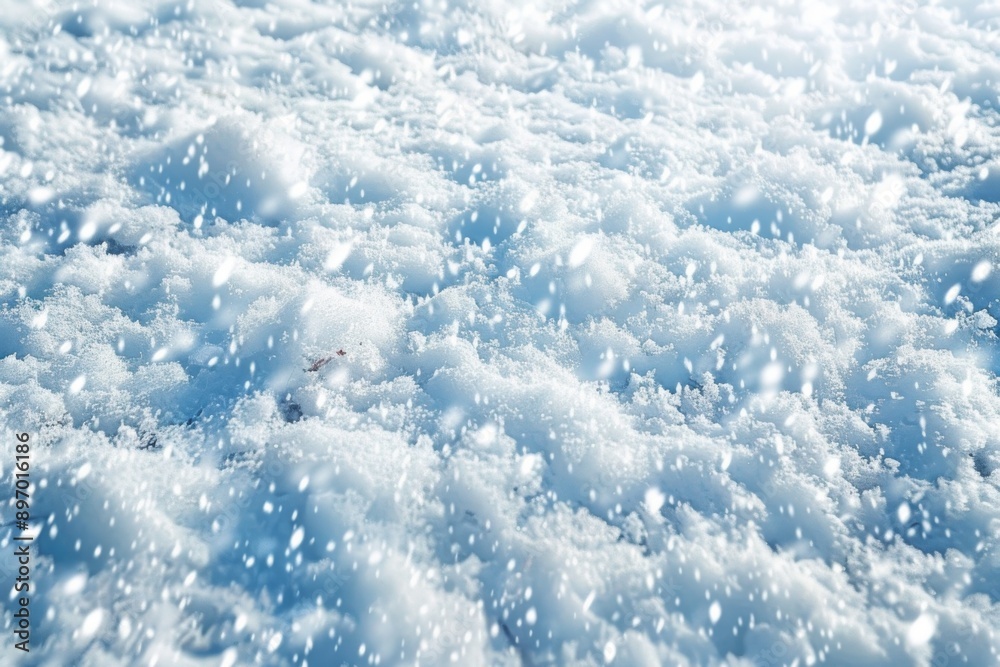 Fresh Snow Blankets the Ground: A Winter Wonderland. Fresh Snow Blankets the Ground: A Winter Wonderland.