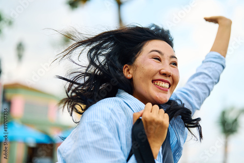 Photos city woman taxi street cab urgency waving late hurry running city travel city li
