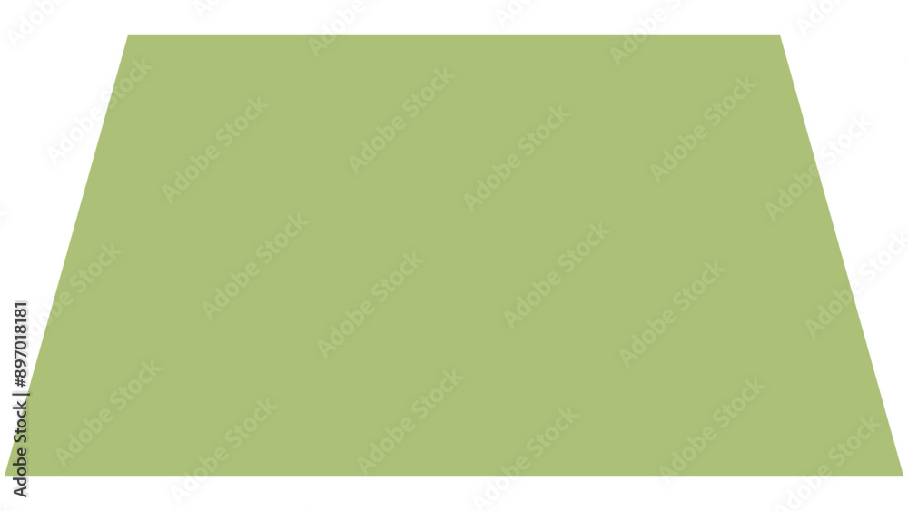 trapezoid shape, trapezium frame, label, layout, infographic, dotted line shape of trapezoid