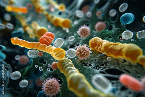 Microbial colonies in bathroom drains, [germs, bathroom], [depicting hidden contamination].