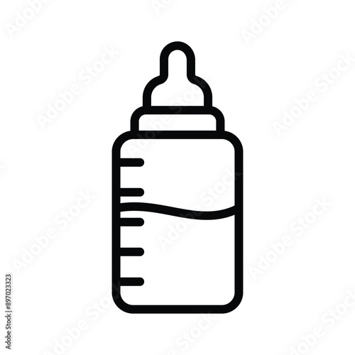 A baby feeder icon representing a bottle designed for feeding infants and toddlers.