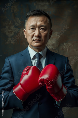 A Determined Businessman in China Prepares for the Fight of His Life