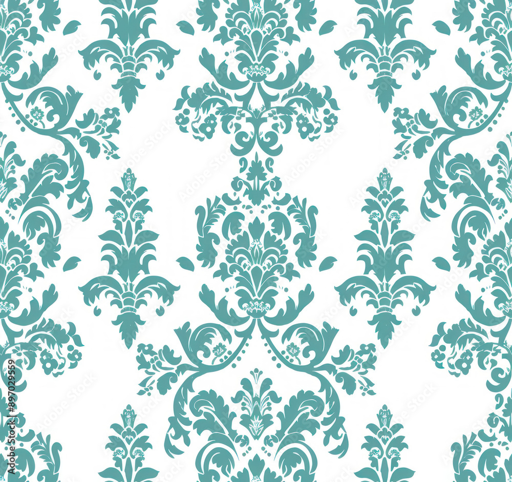 A seamless pattern of abstract on a white background A seamless pattern of abstract on a white background