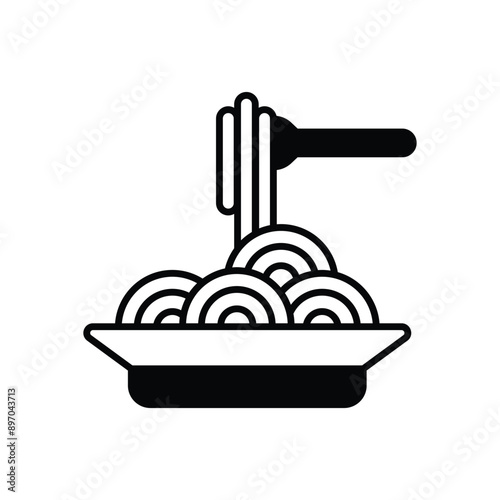 Pasta vector icon