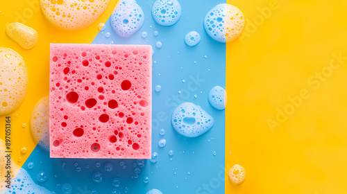 Simple cleaning sponge