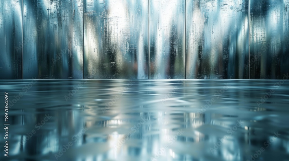 Reflective Steel Floor Reflective Steel Floor