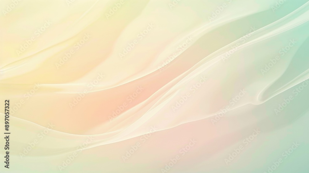 A calming pastel background with a blend of pale green, soft pink, and light yellow A calming pastel background with a blend of pale green, soft pink, and light yellow