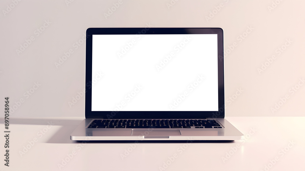 laptop. front view with transparent background, transparent screen laptop. front view with transparent background, transparent screen