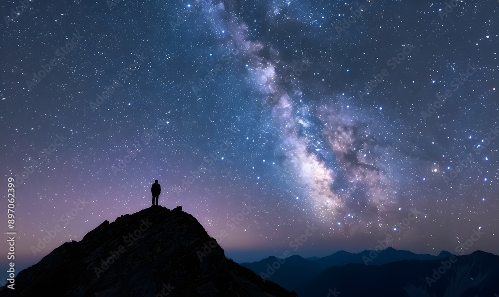 Stargazing Under the Milky Way,Generative AI Stargazing Under the Milky Way,Generative AI
