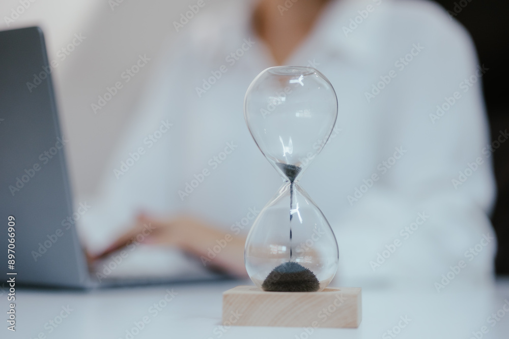 Hourglass with Professional Working Hourglass with Professional Working